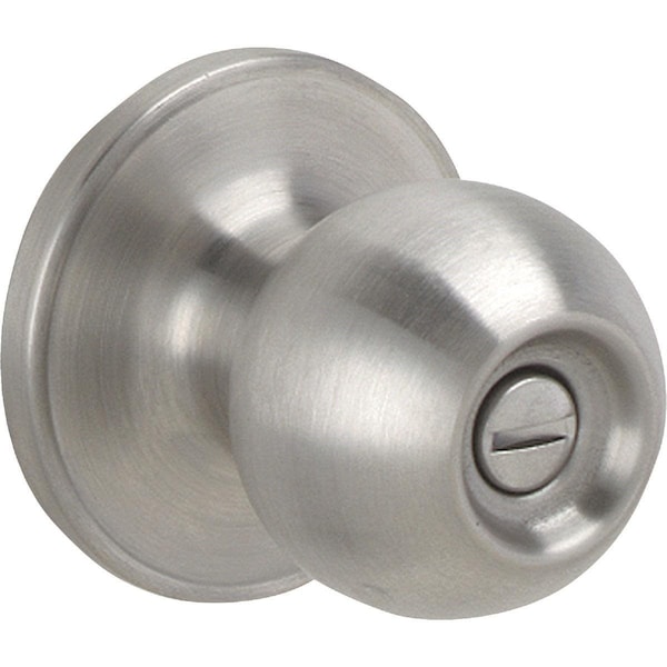 Dexter By Schlage Satin Nickel Bed & Bath Door Knob J40VCNA619 - main